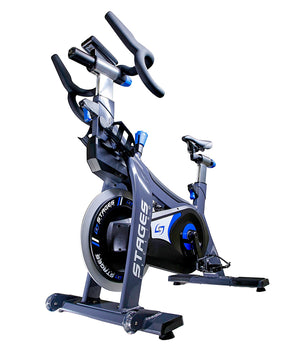 Stages SC3 indoor bike angled view