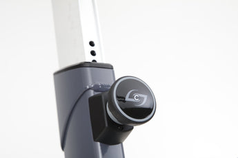 Stages SC2 pop pin knob, right-side view on seat tube