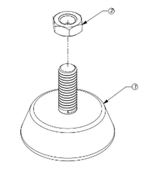 Stages Rubber Foot