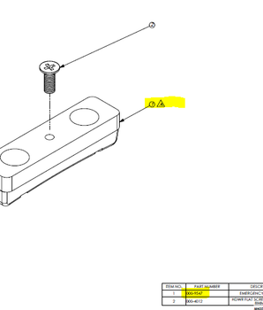 Stages Emergency Rubber Brake Pad
