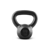 CAP Barbell black cast iron kettlebell, 10 lb, hammertone finish
