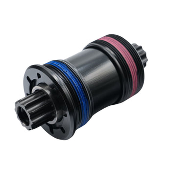Left angled view of Stages Bottom Bracket 000-9289 replacement assembly
