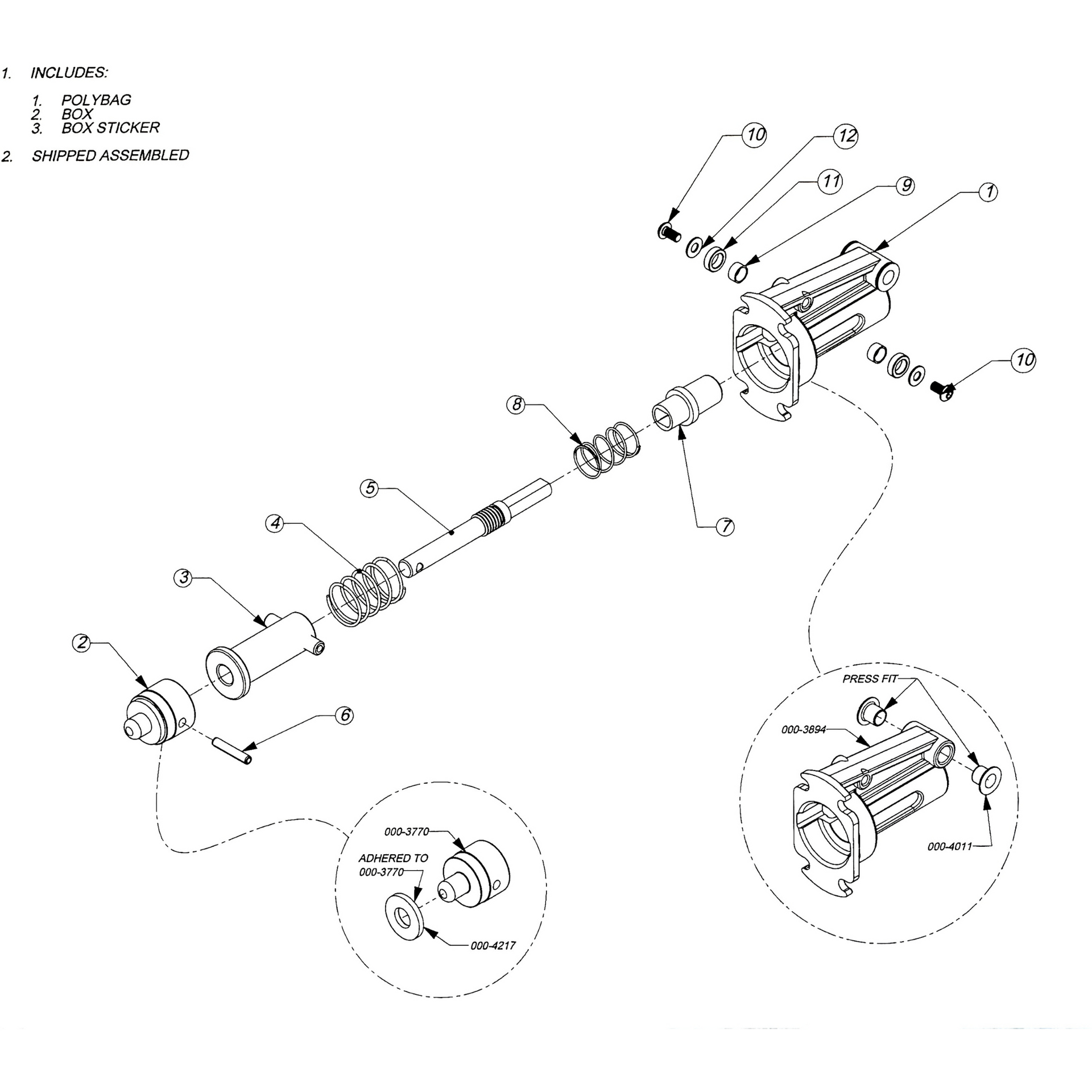 Stages FitLoc Pop Pin Assembly – Indoor Cycle Pros