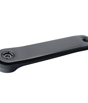 Angled view of Stages Left Crank Arm 000-7678 for SC1 SC2 and SC3 indoor cycles