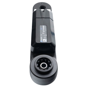 Opposite side profile of Stages Power Meter 971-0105 crank arm assembly