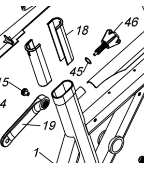 Stages SC1 Pop Pin Height Adjustment Knob (000-4054)