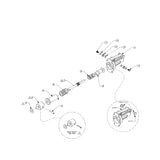 Stages FitLoc height adjustment assembly with shrouds 000-3953 exploded parts diagram